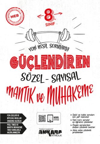 8. Sınıf Sözel-Sayısal Mantık ve Muhakeme Güçlendiren Soru Bankası
