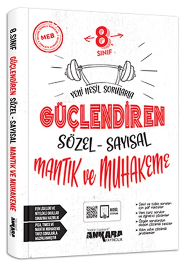 8. Sınıf Sözel-Sayısal Mantık ve Muhakeme Güçlendiren Soru Bankası
