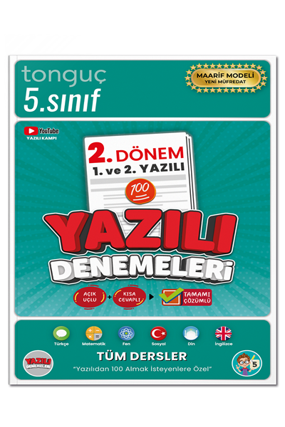 5. Sınıf Yazılı Denemeleri 2. Dönem 1 ve 2. Yazılı