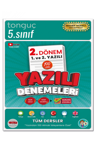 5. Sınıf Yazılı Denemeleri 2. Dönem 1 ve 2. Yazılı