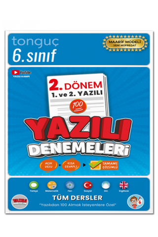 6. Sınıf Yazılı Denemeleri 2. Dönem 1 ve 2. Yazılı