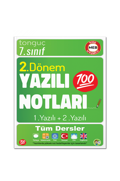 7. Sınıf Yazılı Notları 2. Dönem 1 ve 2. Yazılı