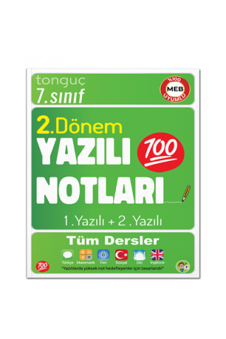 7. Sınıf Yazılı Notları 2. Dönem 1 ve 2. Yazılı