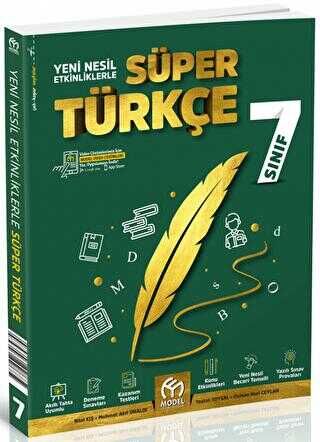 MODEL EĞİTİM YAYINCILIK 7. Sınıf Türkçe Süper Soru Bankası