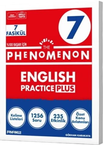 7. Sınıf The Phenomenon English Practice Plus 7 Fasikül