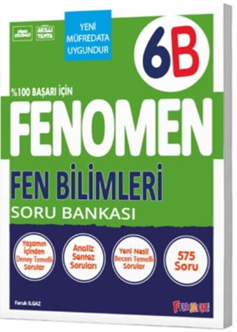 6. Sınıf Fen Bilimleri Fenomen B Soru Bankası