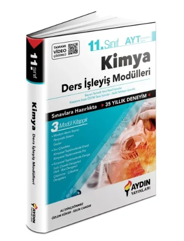 11. Sınıf Aydın Kimya Ders İşleyiş Modülleri