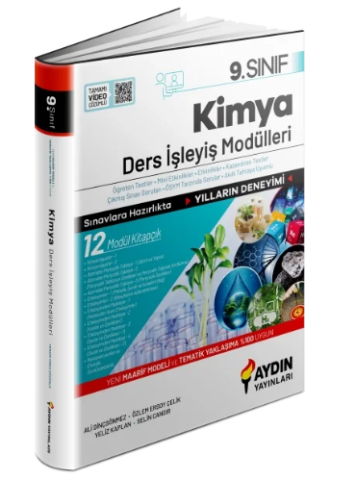 9. Sınıf Kimya Ders İşleyiş Modülleri
