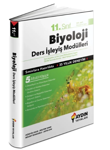 11. Sınıf Aydın Biyoloji Ders İşleyiş Modülleri