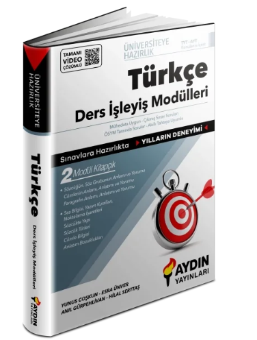 Üniversiteye Hazırlık TYT Türkçe Ders İşleyiş Modülleri
