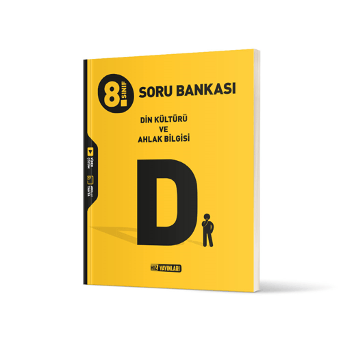 Hız Yayınları 8. Sınıf Din Kültürü ve Ahlak Bilgisi Soru Bankası