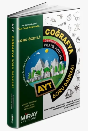 Miray AYT Coğrafya Konu Özetli Soru Bankası