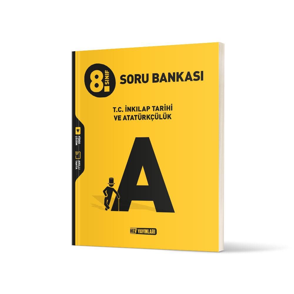 Hız Yayınları 8. Sınıf T.C. İnkılap Tarihi ve Atatürkçülük Soru Bankası
