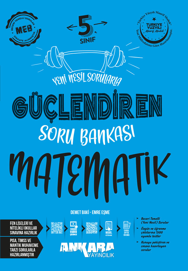 Ankara Yayıncılık 5. Sınıf Matematik Soru Bankası