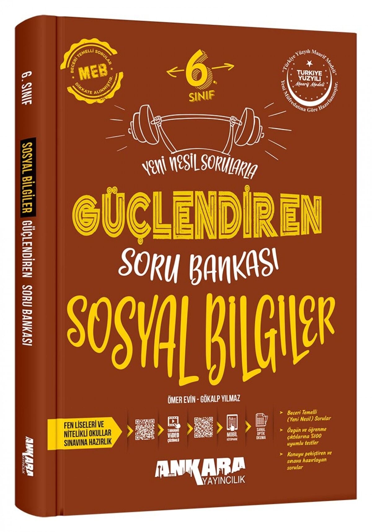 Ankara Yayıncılık 6. Sınıf Sosyal Bilgiler Soru Bankası