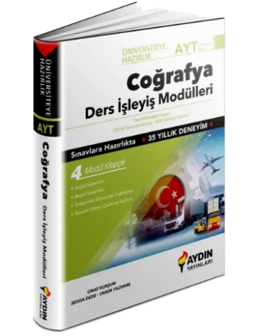 Üniversiteye Hazırlık AYT Coğrafya Ders İşleyiş Modülleri