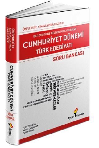 Üniversiteye Hazırlık Cumhuriyet Edebiyatı Soru Bankası