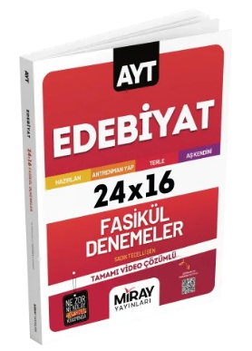 Miray AYT Edebiyat 16 Deneme