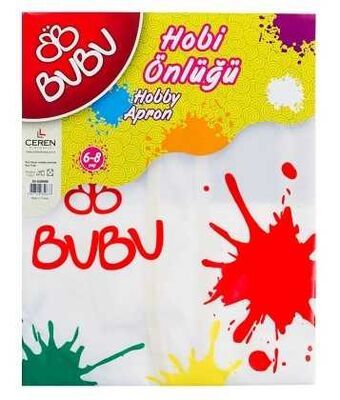 Bu-Bu 6-8 Yaş Resim Önlüğü