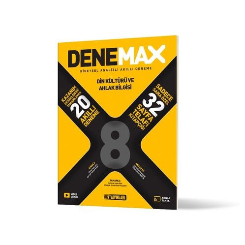 Denemax 8. Sınıf Din 20'li Akıllı Deneme