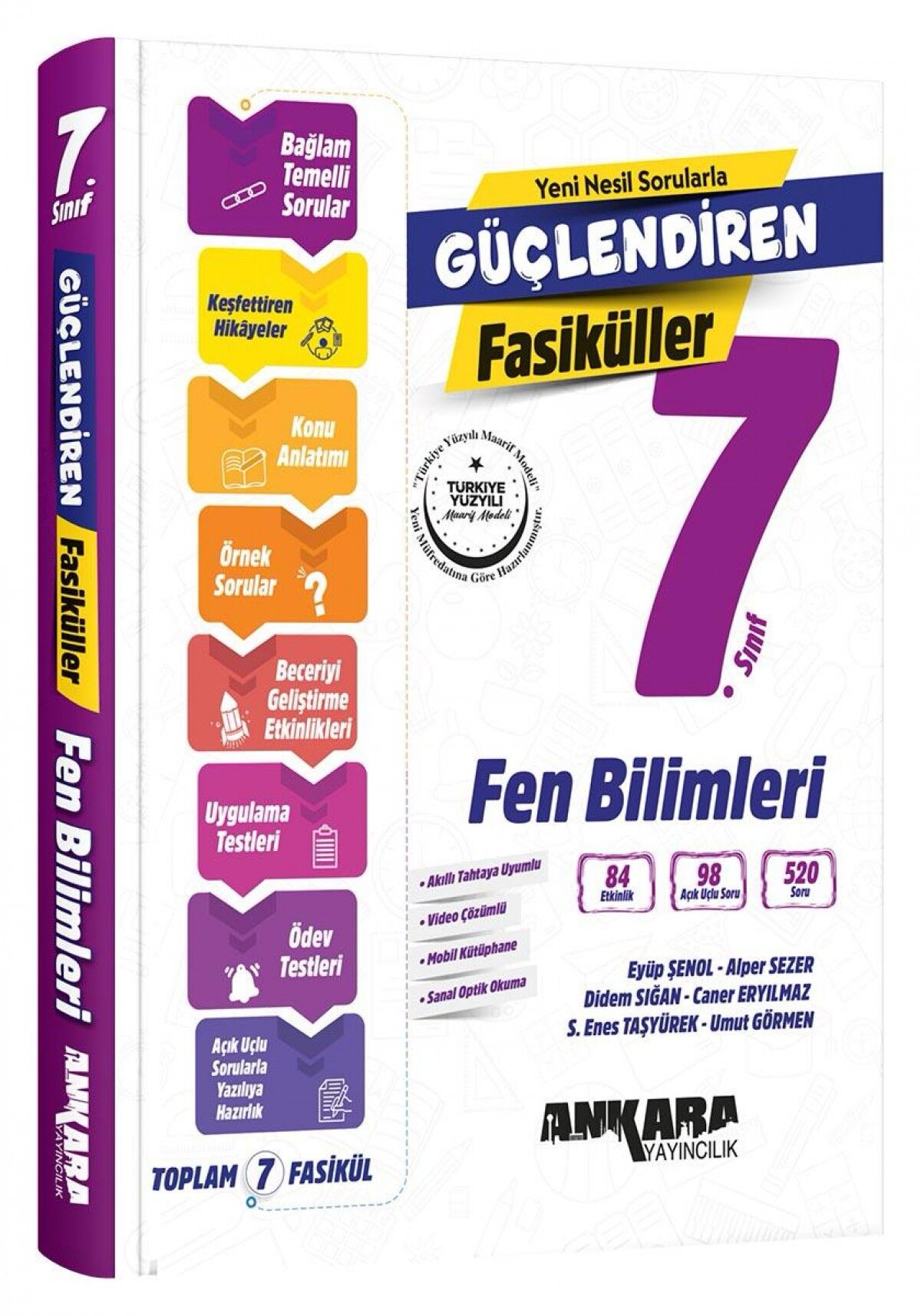 Ankara Yayıncılık 7. Sınıf Fen Bilimleri Güçlendiren Fasiküller