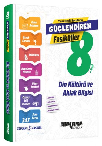 8. Sınıf Din Kültürü ve Ahlak Bilgisi Güçlendiren Fasikül