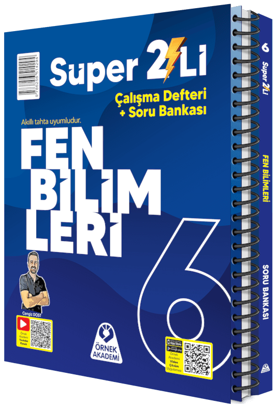 6. Sınıf Süper İkili Fen Bilimleri Seti