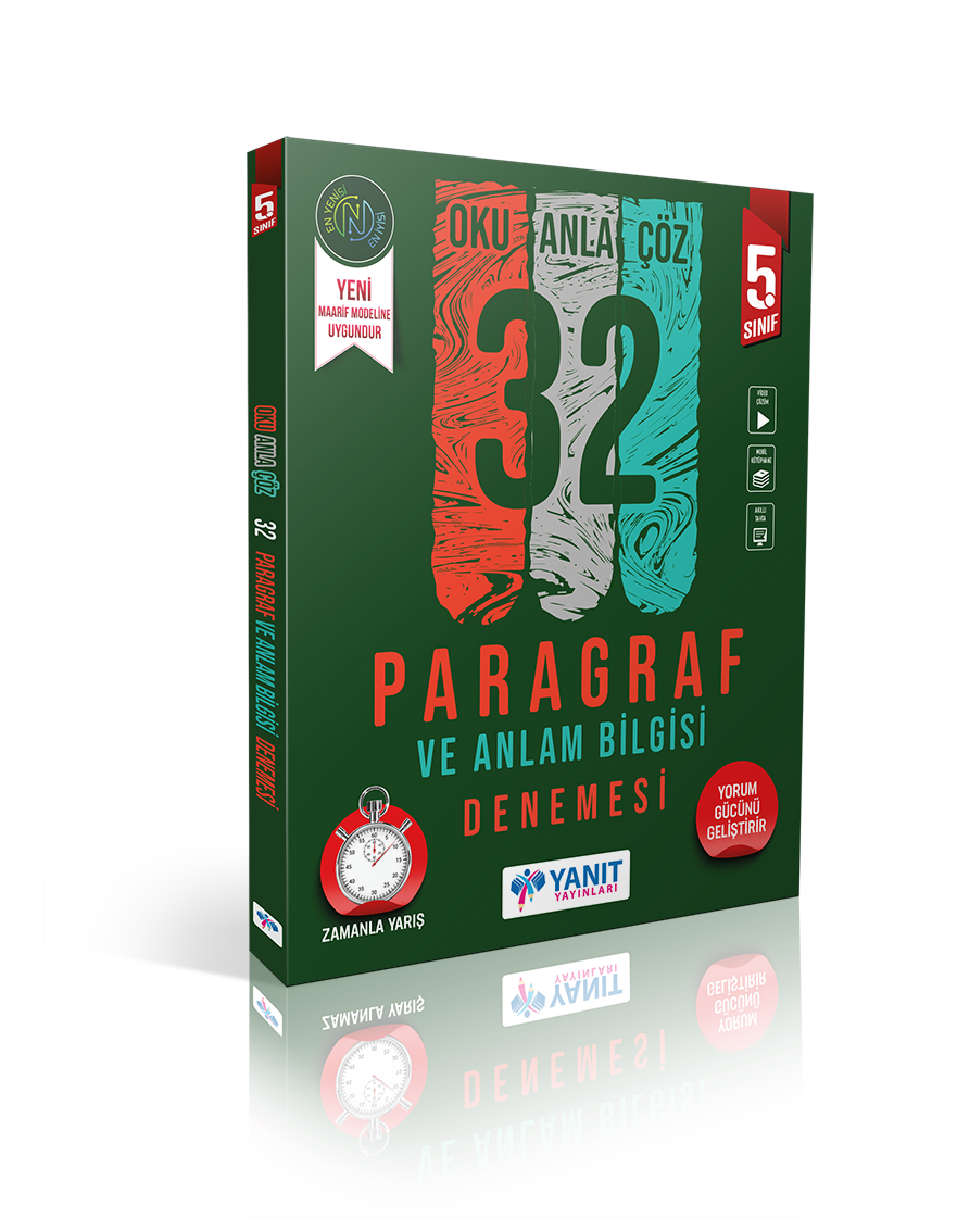 5. Sınıf Paragraf ve Anlam Bilgisi 32 Deneme