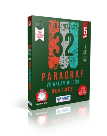 5. Sınıf Paragraf ve Anlam Bilgisi 32 Deneme