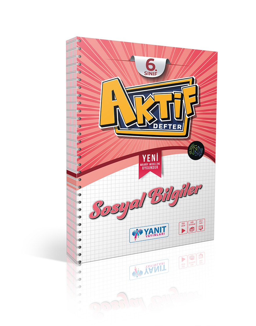 6. Sınıf Aktif Defter Sosyal Bilgiler