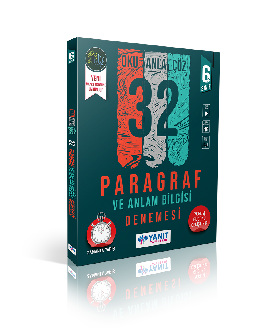 6. Sınıf Paragraf ve Anlam Bilgisi 32 Deneme