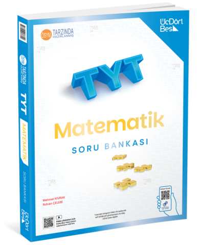 ÜçDörtBeş Yayınları TYT Matematik Soru Bankası