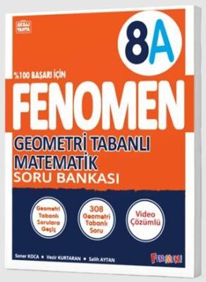FENOMEN 8 GEOMETRİ TABANLI MATEMATİK SORU BANKASI (A)