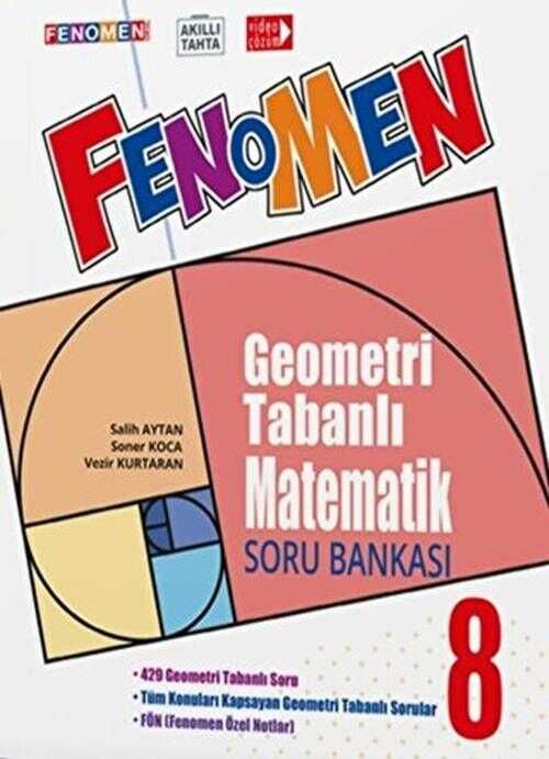 FENOMEN 8 GEOMETRİ TABANLI MATEMATİK SORU BANKASI (B)