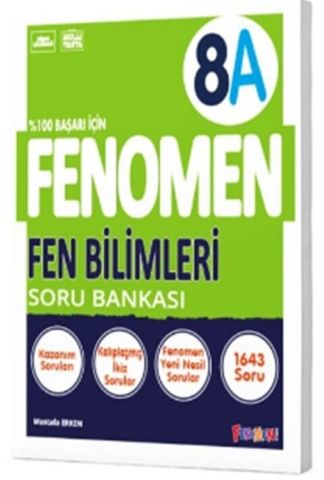 FENOMEN 8 FEN BİLİMLERİ SORU BANKASI (A)