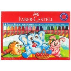 Faber-Castell Karton Kutu Pastel Boya 18 Renk