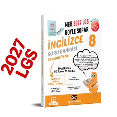 2027 lgs 8. sınıf İNGİLİZCE SORU BANKASI