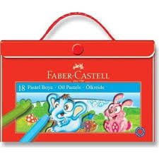 Faber-Castell 18 Renk Pastel Boya Çantali