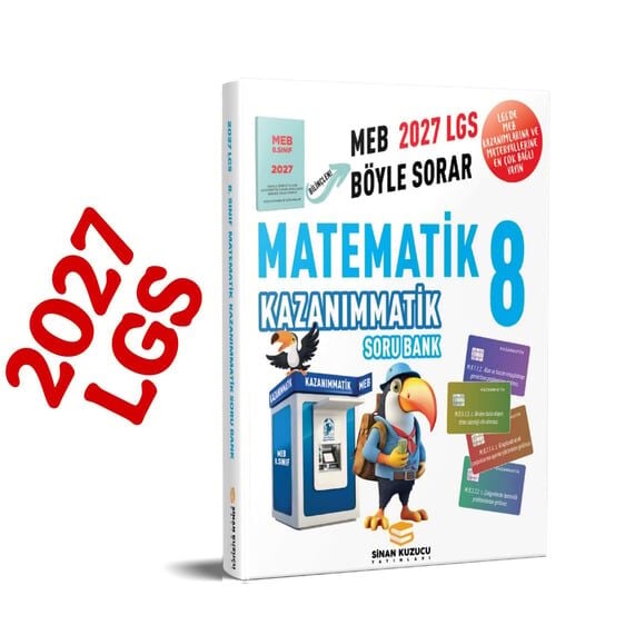 2027 lgs 8. Sınıf Matematik KAZANIMMATİK SORU BANKASI