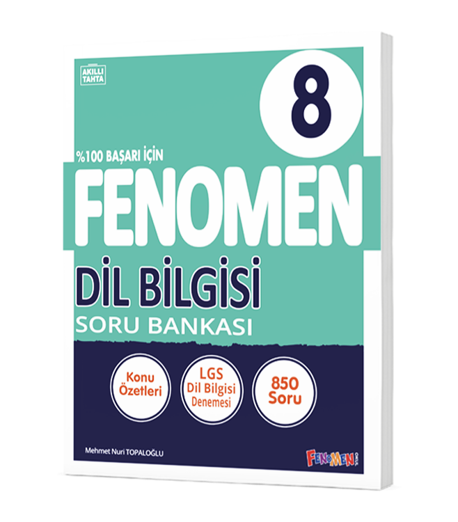 FENOMEN 8 DİL BİLGİSİ SORU BANKASI