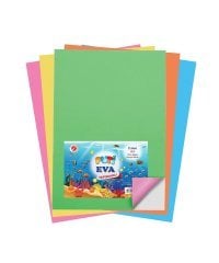 Puti A4 Yapışkanlı Eva 10Lu Karışık Renk