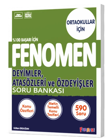 FENOMEN 8 DEYİMLER ATASÖZLERİ VE ÖZDEYİŞLER SORU BANKASI