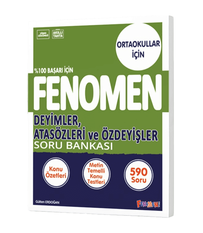 FENOMEN 8 DEYİMLER ATASÖZLERİ VE ÖZDEYİŞLER SORU BANKASI