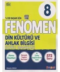 FENOMEN 8 DİN KÜLTÜRÜ VE AHLAK BİLGİSİ SORU BANKASI