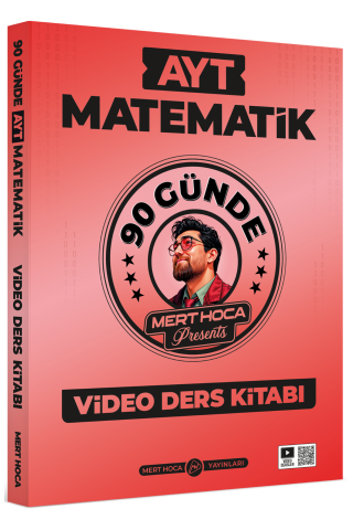 2027 90 Günde AYT Matematik Video Ders Kitabı Mert Hoca