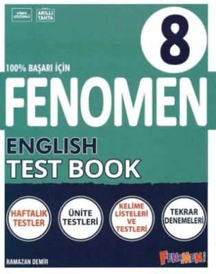FENOMEN 8 ENGLISH TEST BOOK