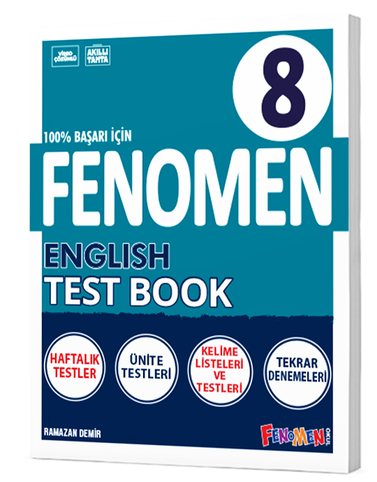 FENOMEN 8 ENGLISH TEST BOOK