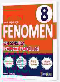FENOMEN 8 ON SORUDA İNGİLİZCE FASİKÜLLERİ (4 FASİKÜL)