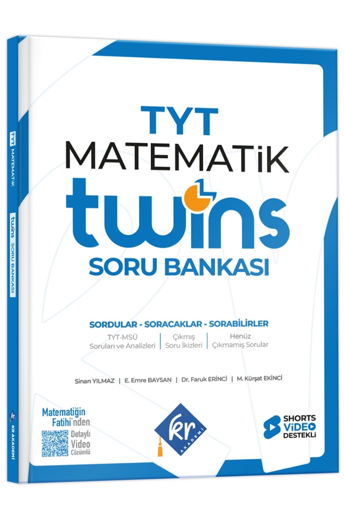 2027 TYT Twins Matematik Soru Bankası KR Akademi Yayınları