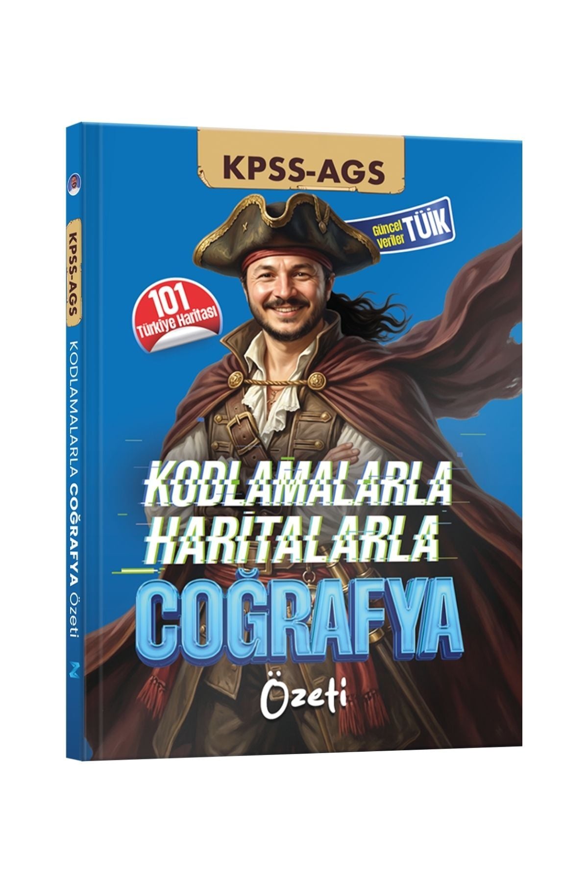 Zeduva Yayınları Coğrafyanın Kodları KPSS-AGS Kodlamalarla Haritalarla Coğrafya Özeti Cep Kitabı
